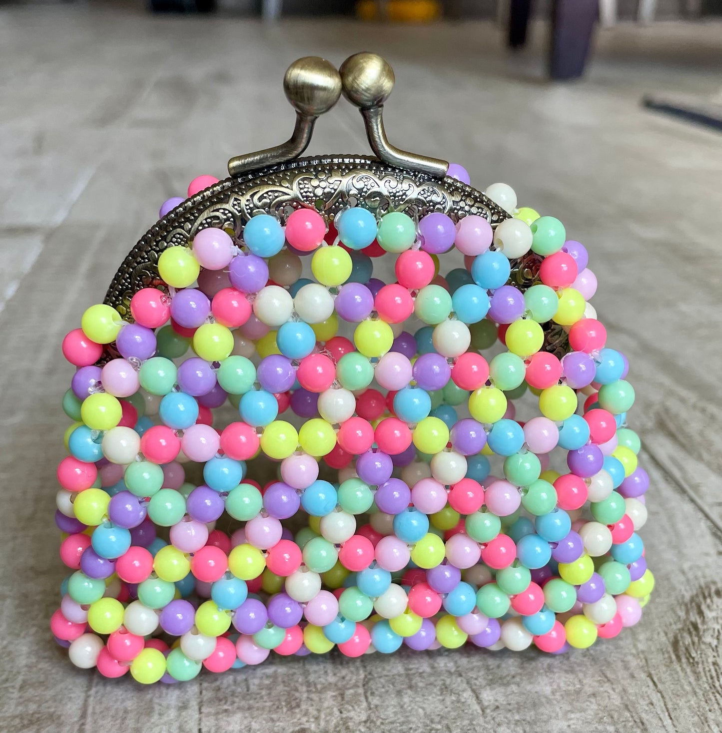 Beaded Purse Coin