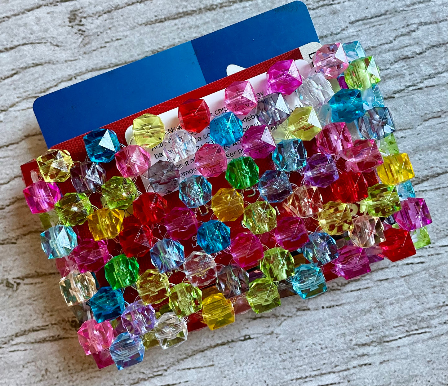 Beaded Card Holder