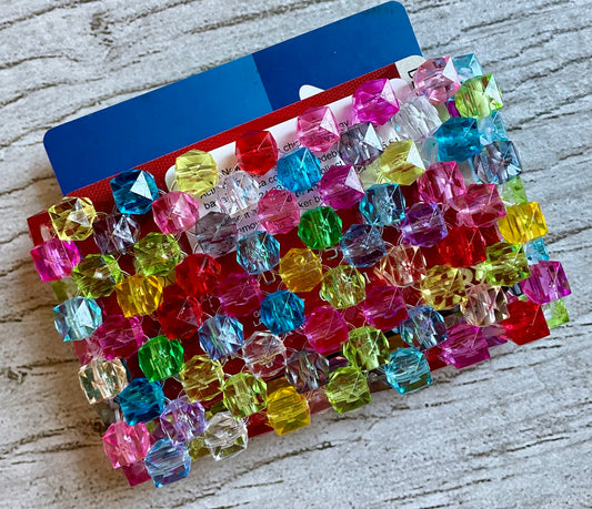 Beaded Card Holder