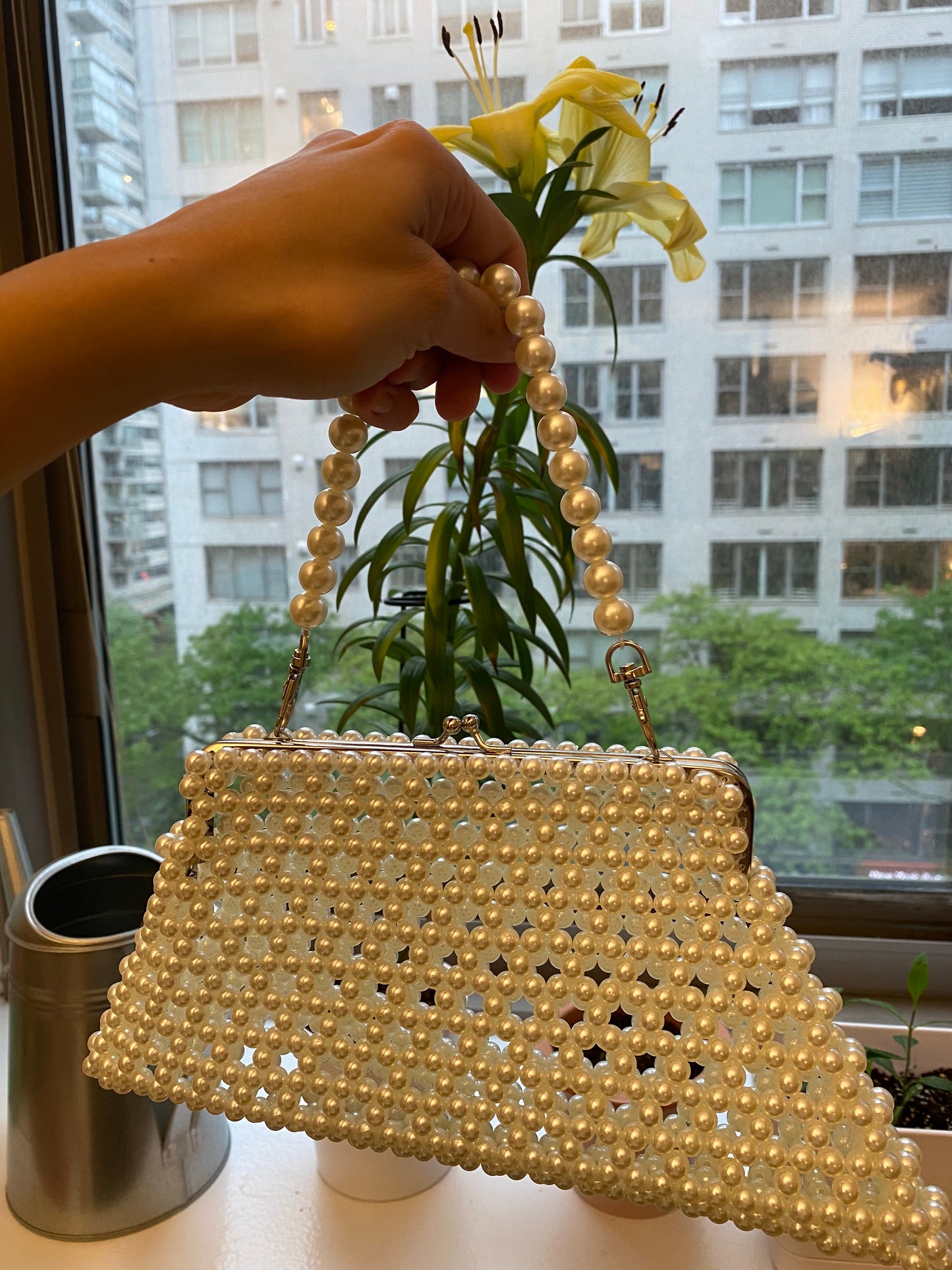 Pearls Purse