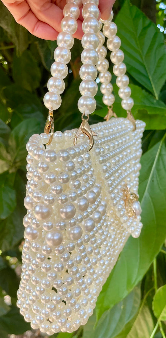 Bee Pearls Purse